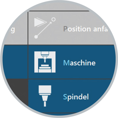 Icons Steuerung Control RMS6