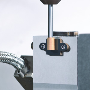 Körperschallvermessung des Schleifstiftes